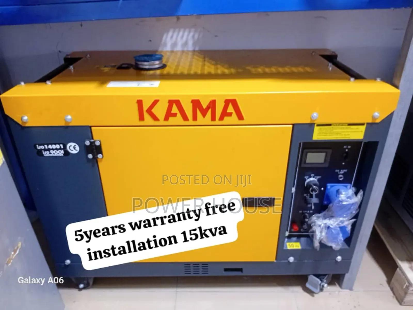 Aether Volt  Kama Diesel Generator 15kva 16500watts