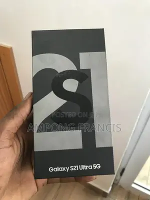 New Samsung Galaxy S21 Ultra 5G 256 GB Black