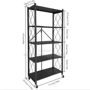 5 Layers Foldable Storage Rack