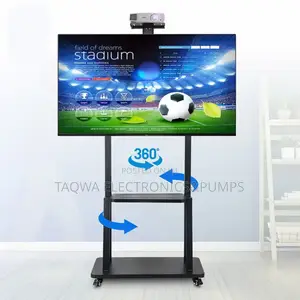 Easy Rolling 32 to 75 Inches Tv Stand