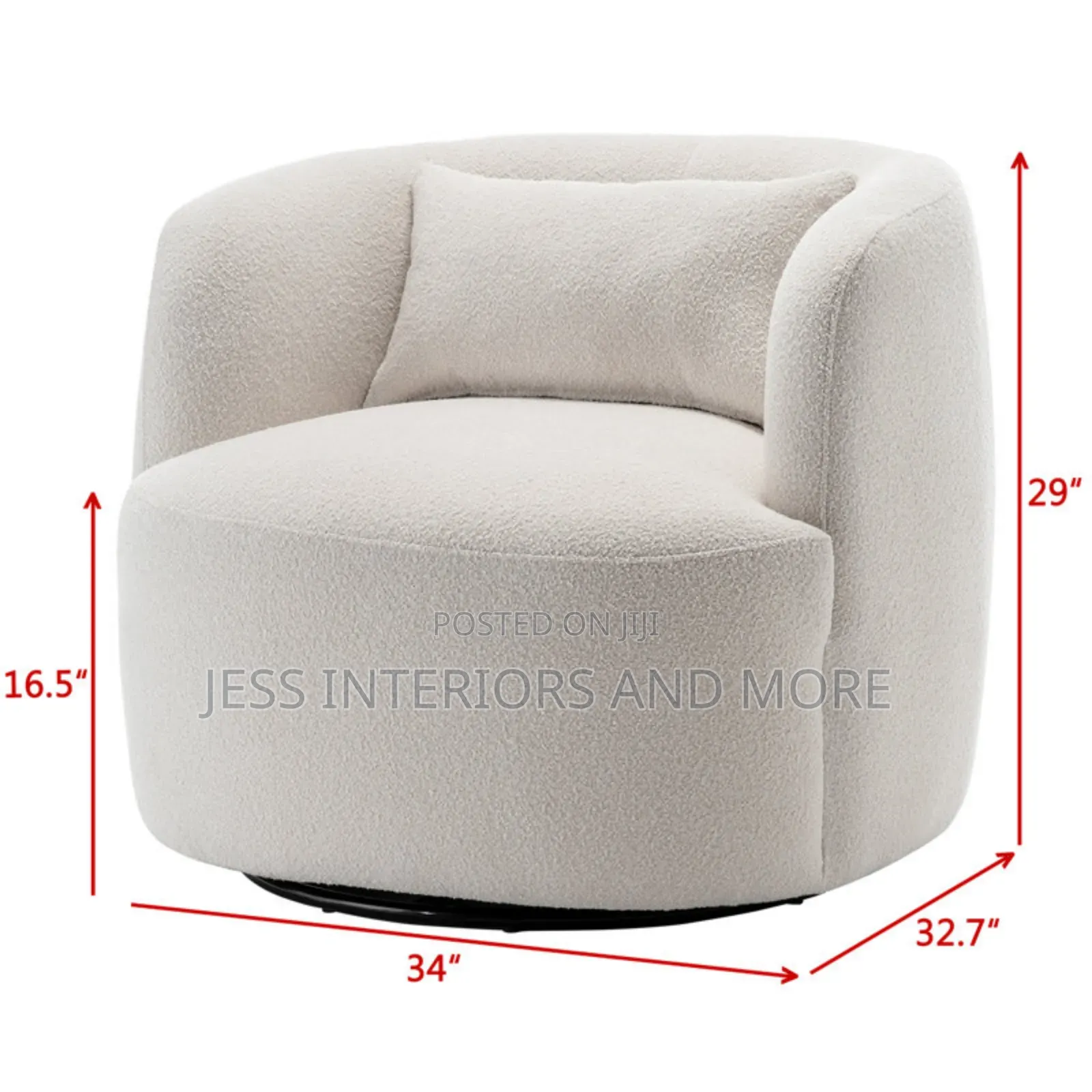 Sofa Upholstered (Swivel)
