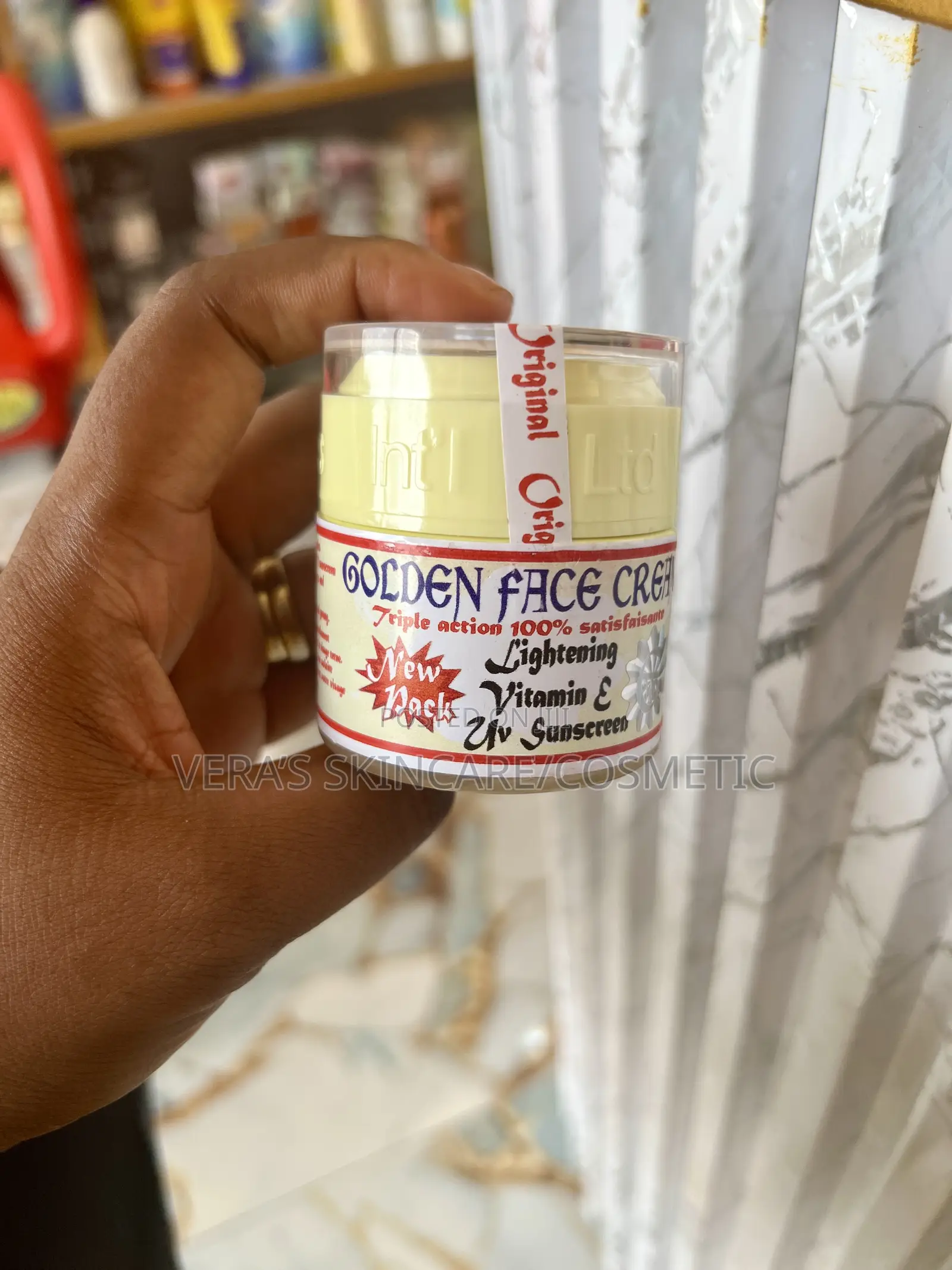 Golden Face Cream