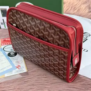Luxury Goyard Handbag or Pouch - Red