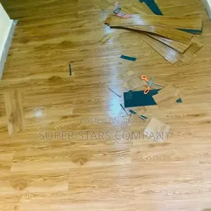 Great PVC Floor Tiles Installation