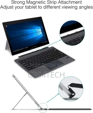 Microsoft Surface Go Bluetooth Wireless Keyboard Backlit