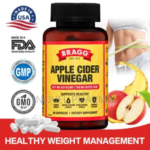 Bragg Apple Cider Vinegar - 60caps