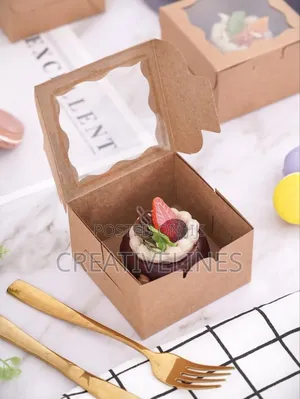 Brown Customised Cakeboxes