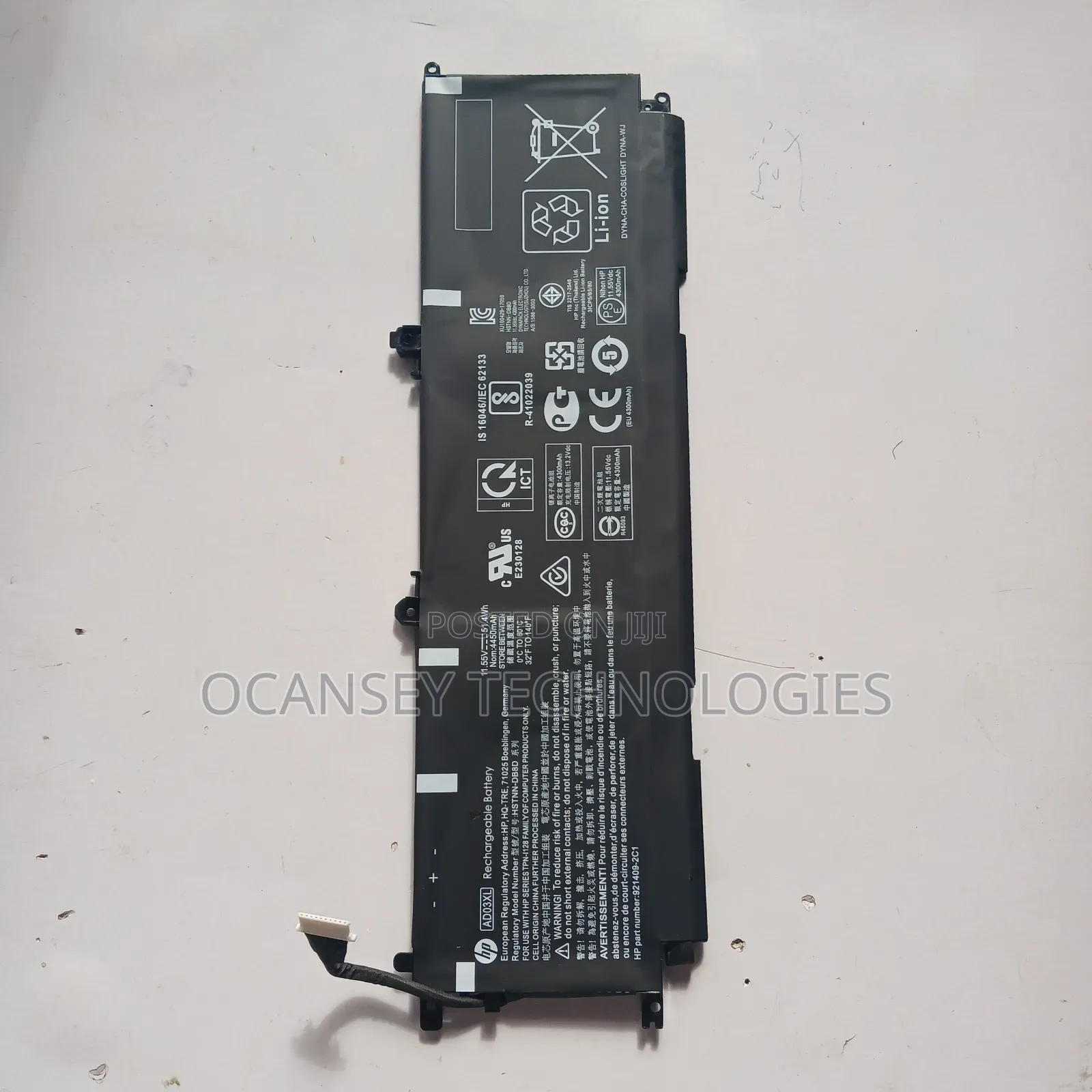 Original Hp Ad03xl Battery For 13-ad001no 13-ad002na