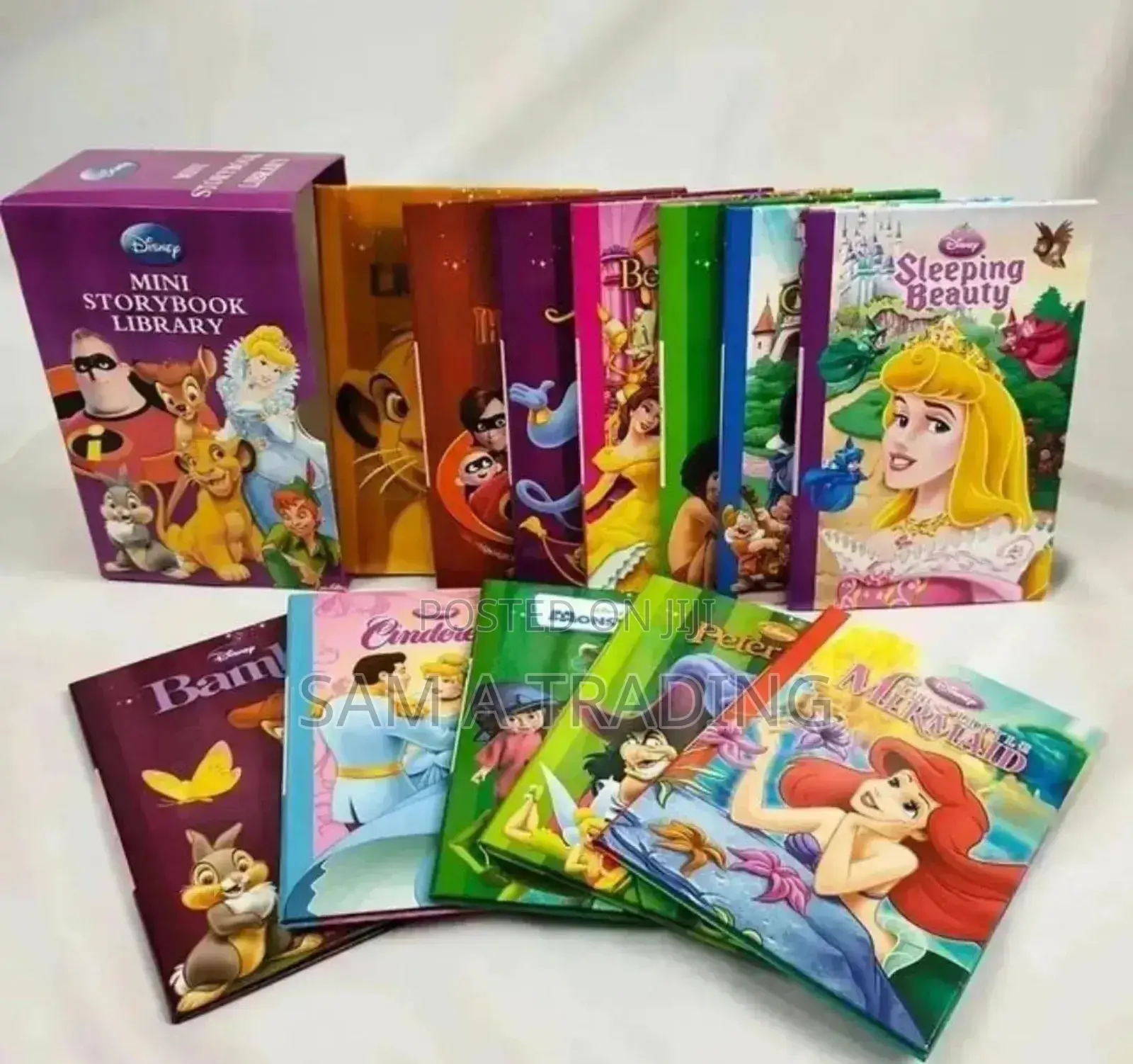 12 Pieces Mini Storybook Library