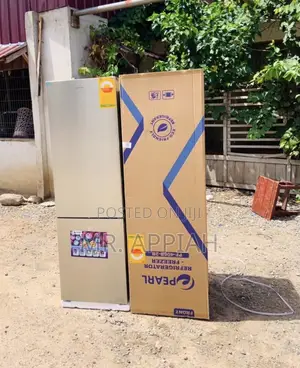 Beautiful Made Pearl Pf 406b-2b 2 Door Electric Fridge.