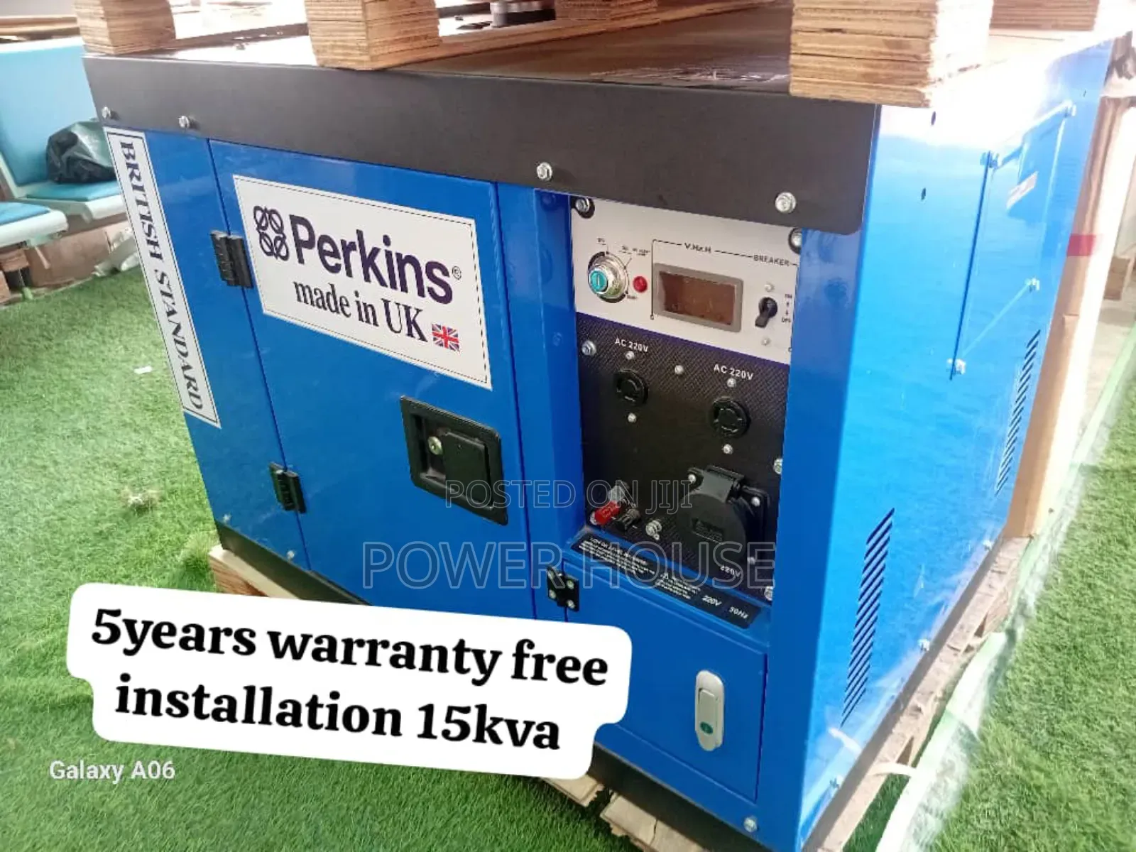 Aether Circuit Perkins Diesel Generator 15kva 16500watts
