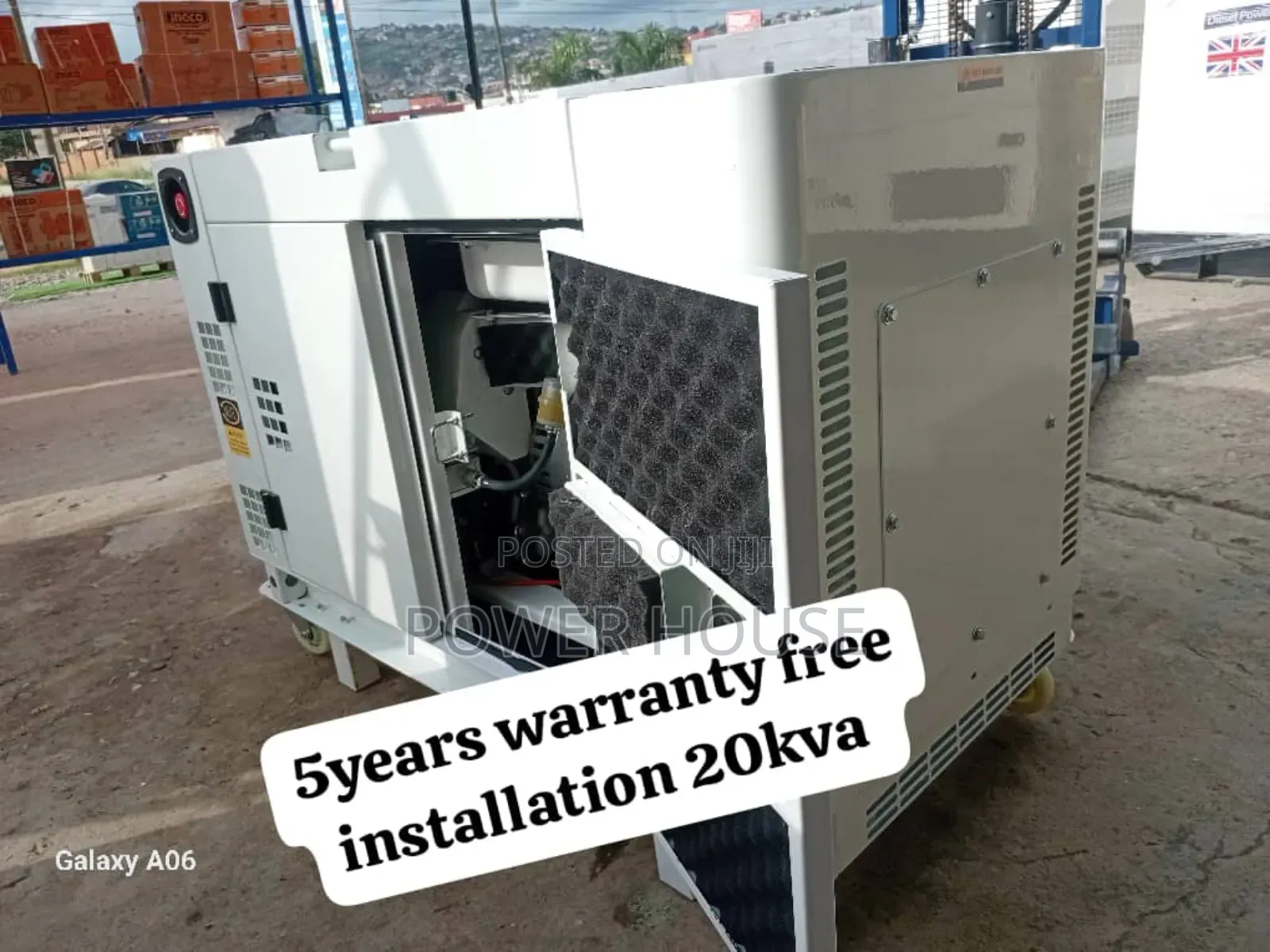 Alpha Reserve Power 20kva Perkins Diesel Generator