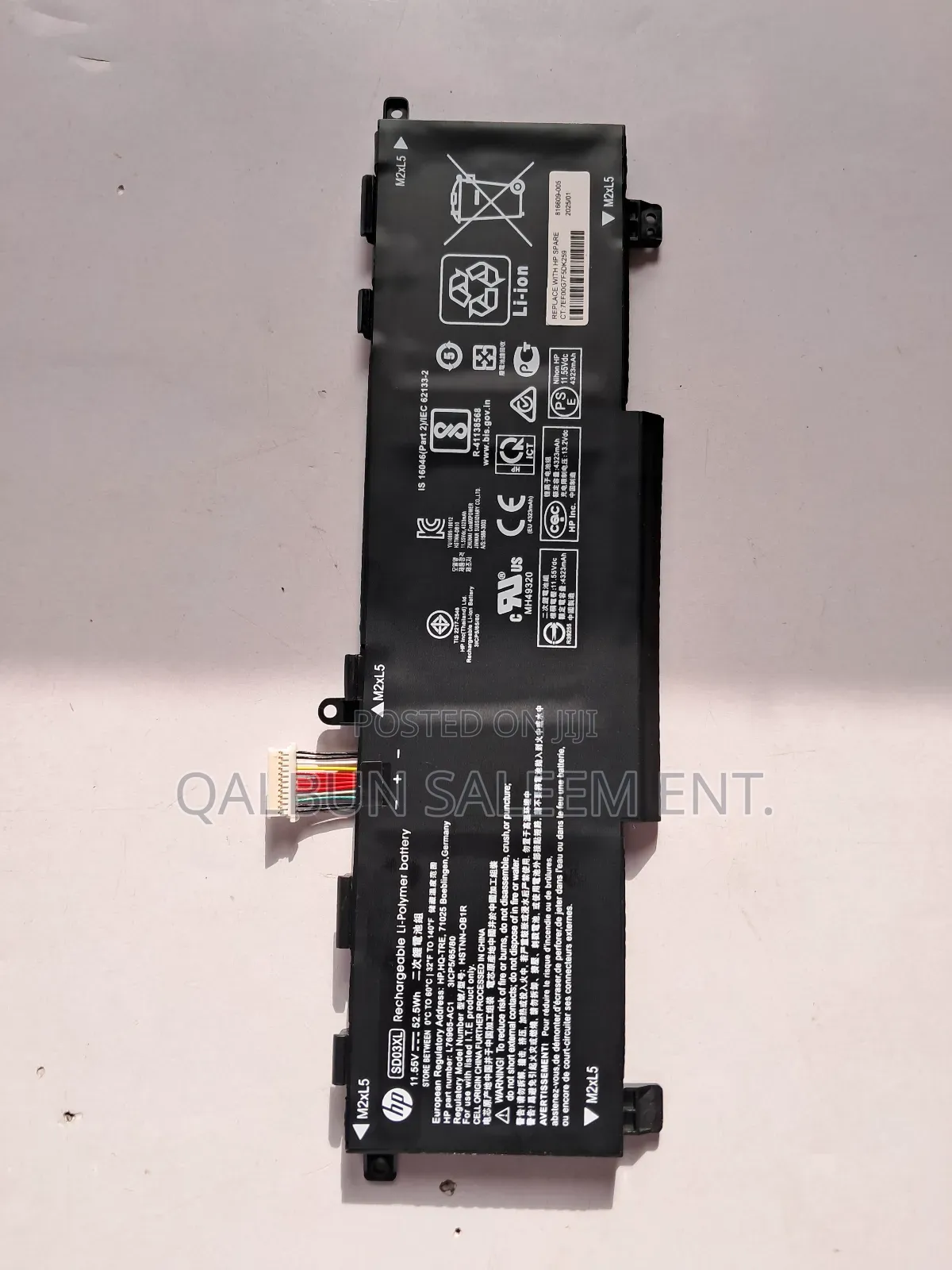 Hp Sd03xl Laptop Battery For Hp Chromebook 13 G1 Core M5