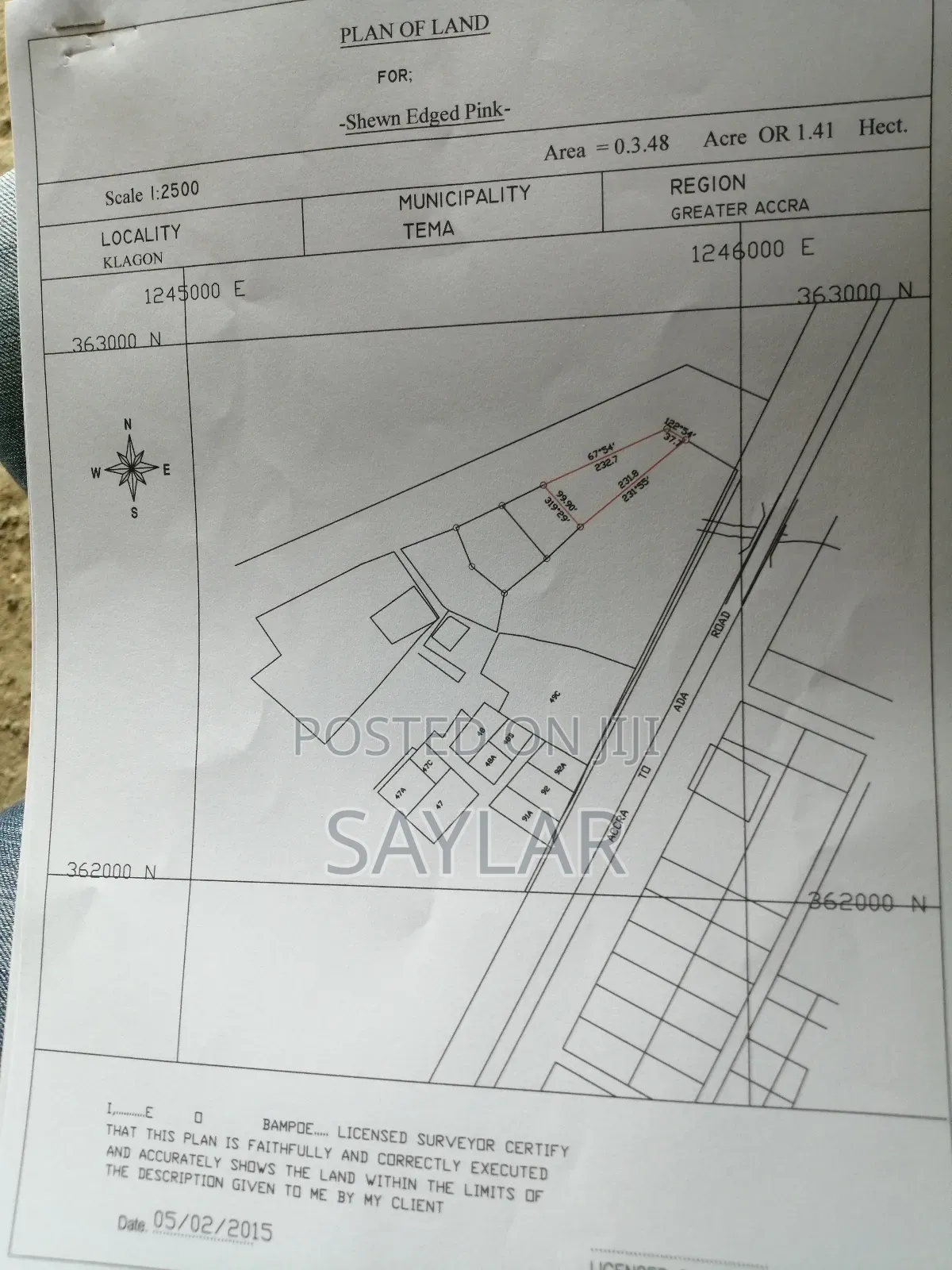 Land's for Sale Klagon, Tema West