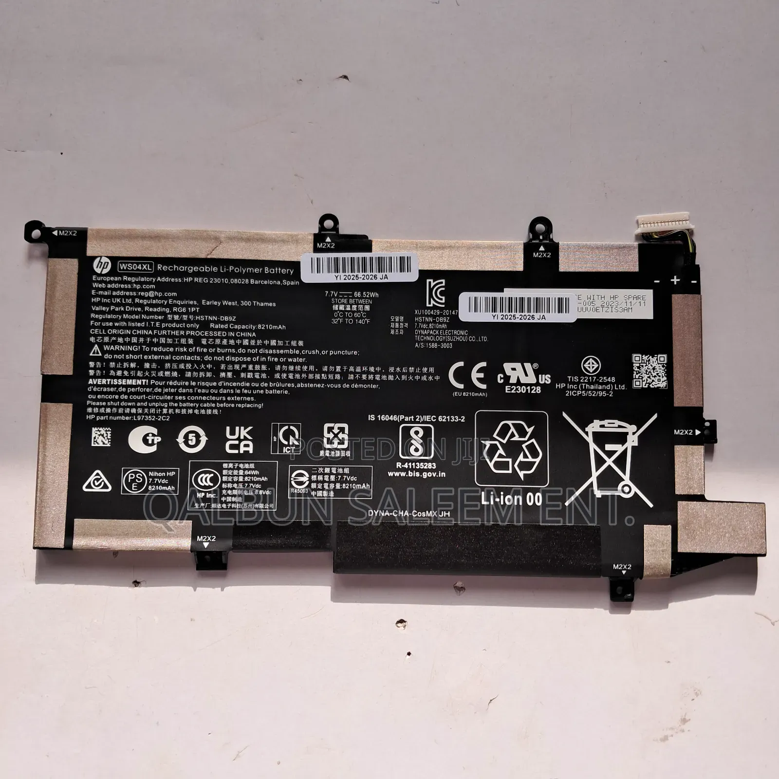 Hp Ws04xl Laptop Battery for Hp Spectre X360 14-Ea 14t-Ea000