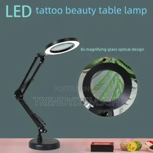 3 Colour Temperature Led Magnifier Table Study Lamp