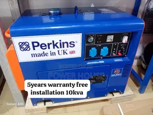 Base Circuit 10kva 13000watts Perkins Diesel Generator