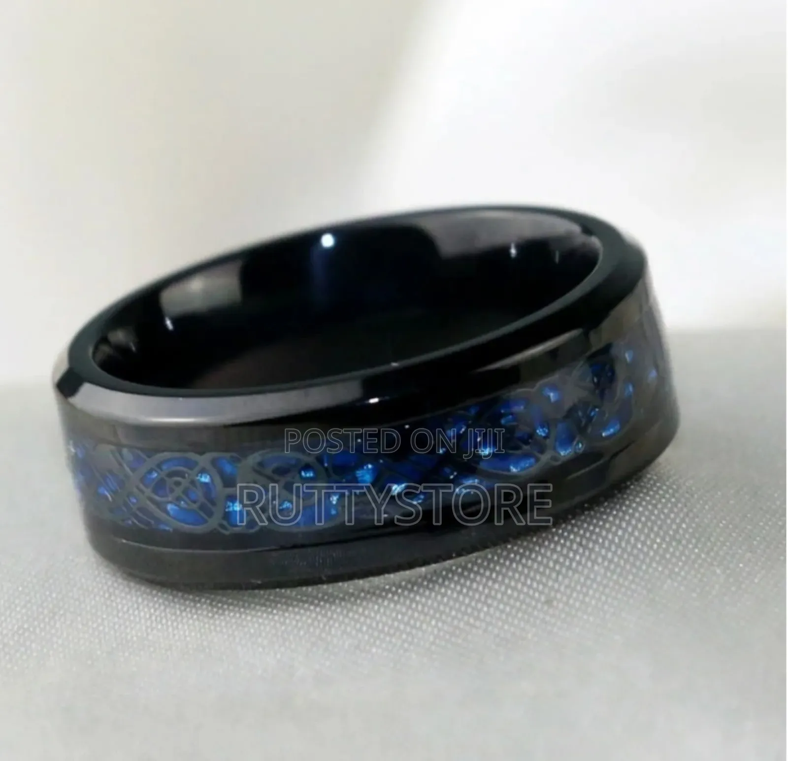 Tungsten Zircon Ring - Non Fade