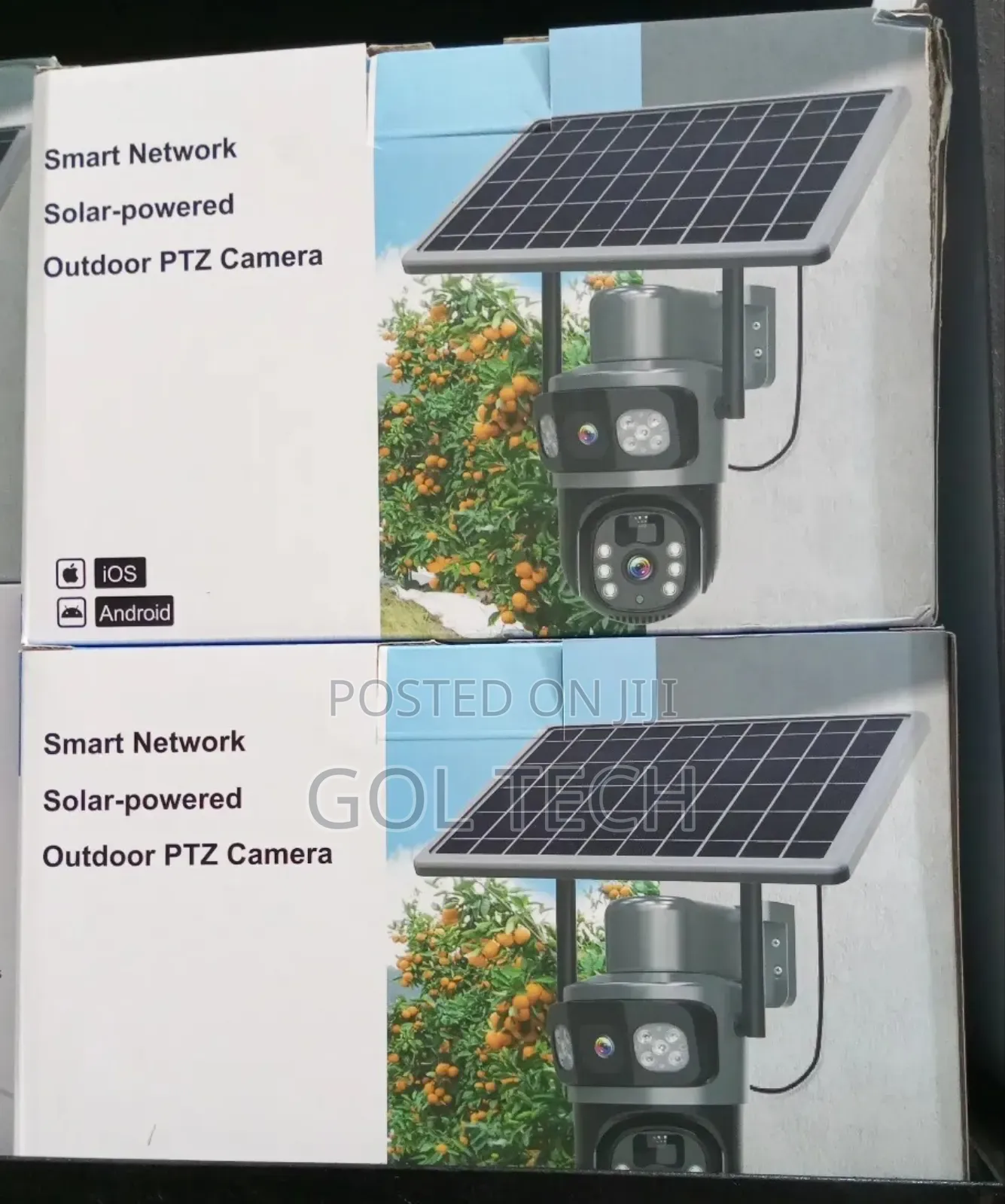 Solar Camera 4g Dual Lens With Motion Sensor PTZ Camera