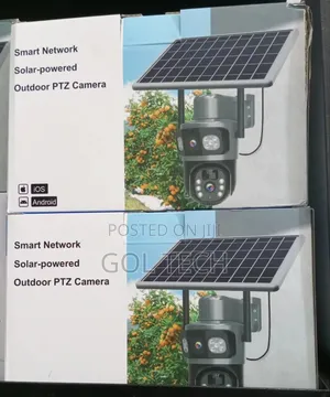 Solar Camera 4g Dual Lens With Motion Sensor PTZ Camera
