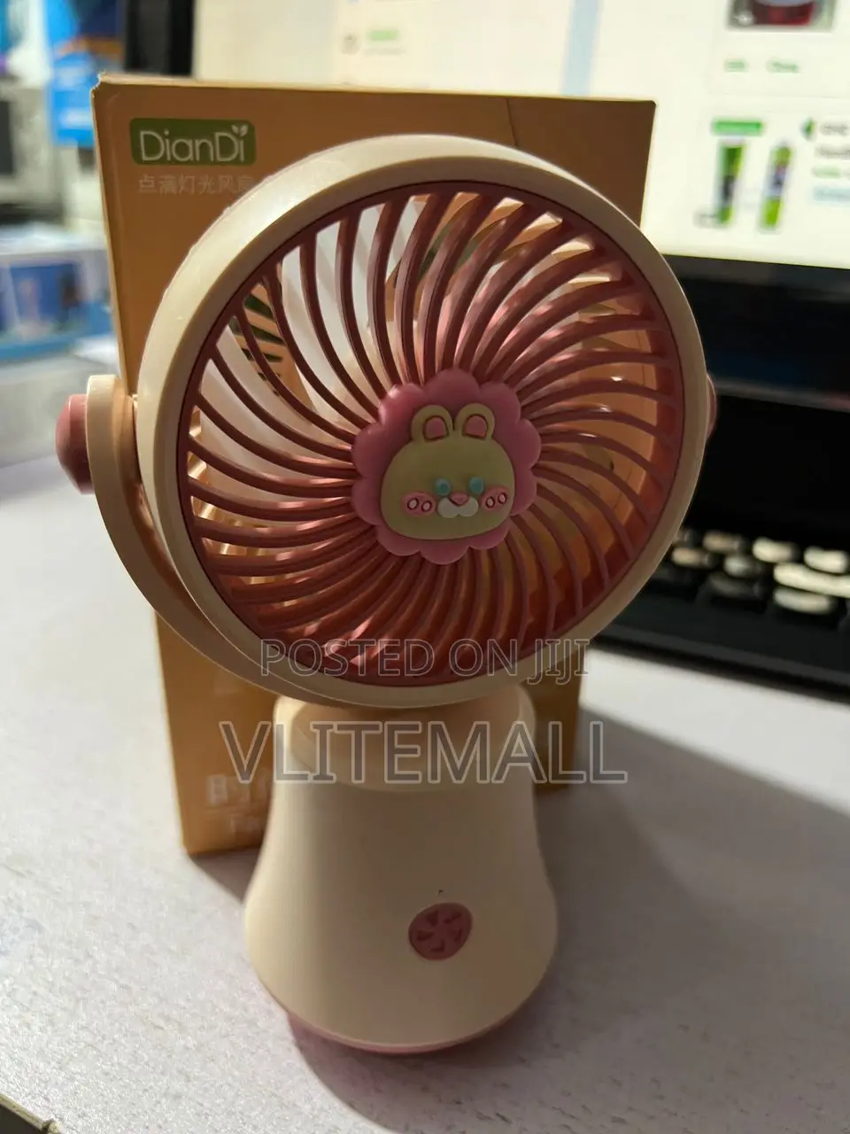 Handheld Electric Rechargeable Mini Fan