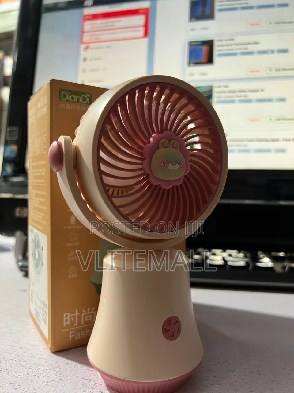 Handheld Electric Rechargeable Mini Fan