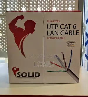 Solid Cat6 Utp Indoor Network Cable 305m