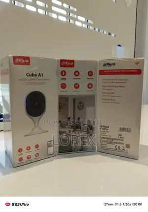 Dahua 3mp 2.8mm Wi-Fi Indoor Camera 2way Audio C3a Cube A1