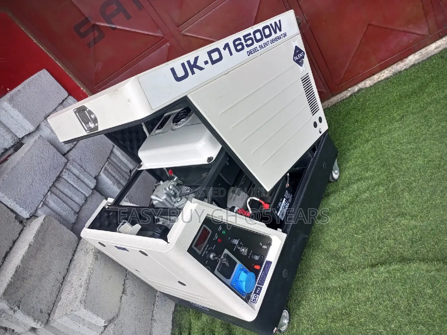 Smooth 15kva Uk Model Generator Diesel Engine Geneset