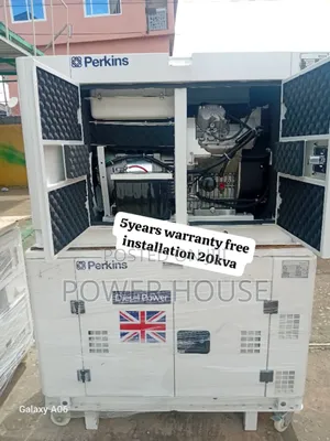 Sparkwave 20kva Perkins Diesel Generator 20kva