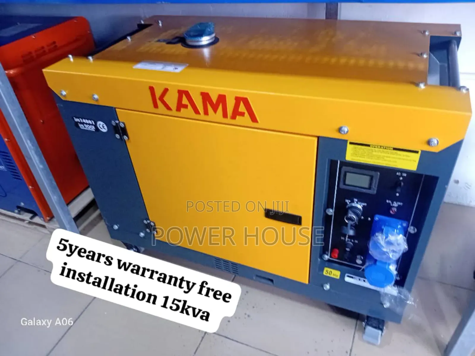 Current Boost Kama Diesel Generator 15kva 16500watts