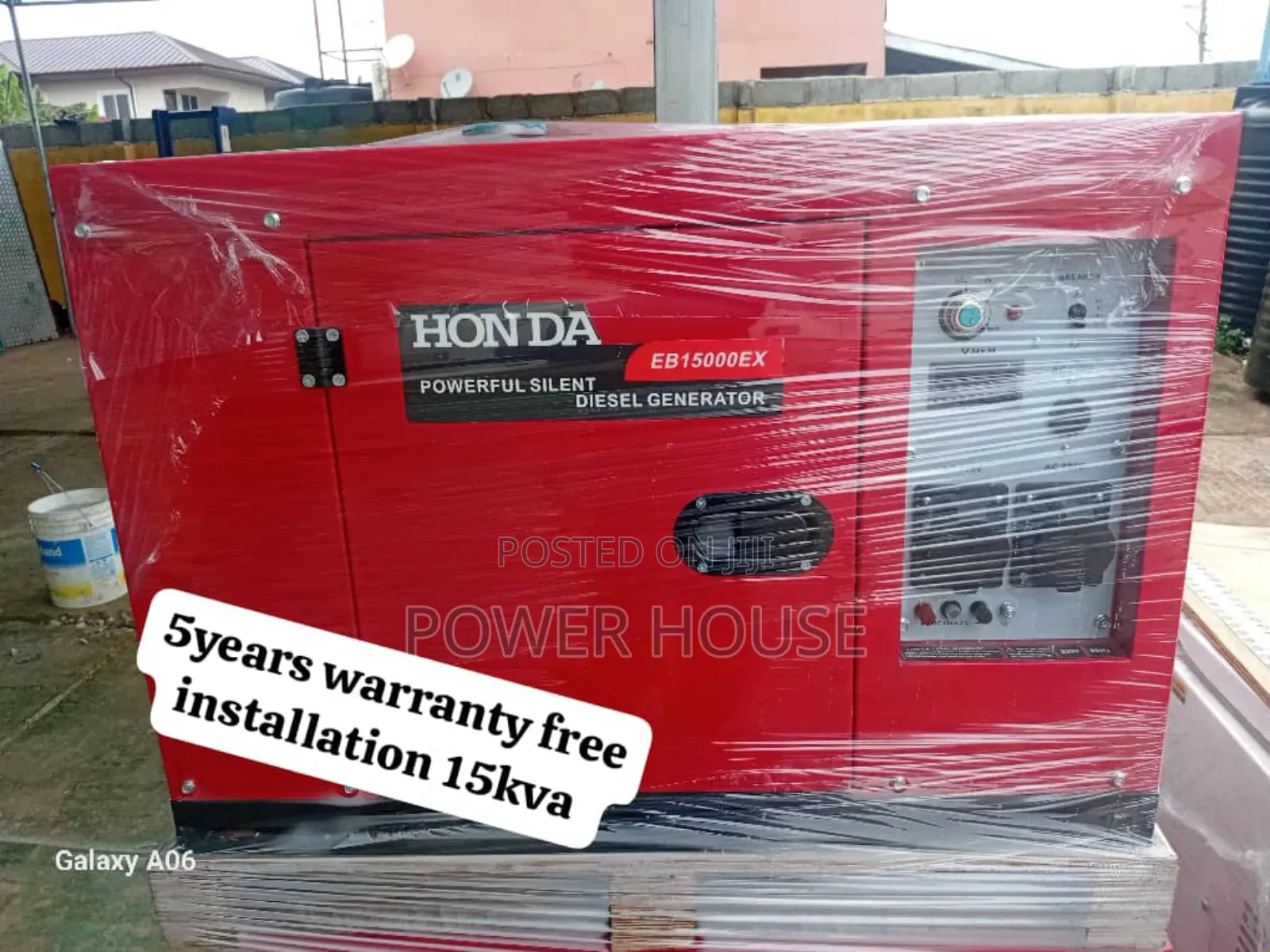 Electro Fusion Pro Honda Diesel 16500watts 15kva Diesel