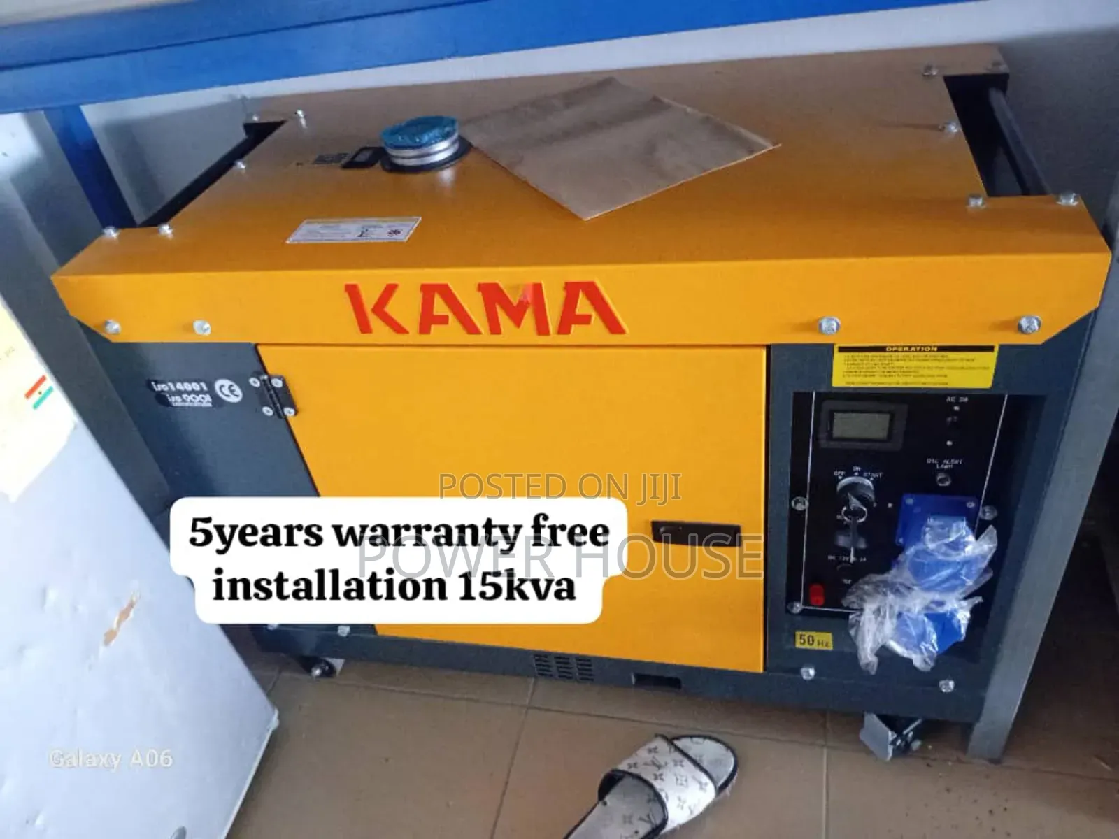 Electro Fusion Pro Kama Diesel 15kva Generator