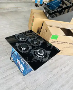 Authentic Kenwood 60cm Ceramic Glass 4 Gas Hob 