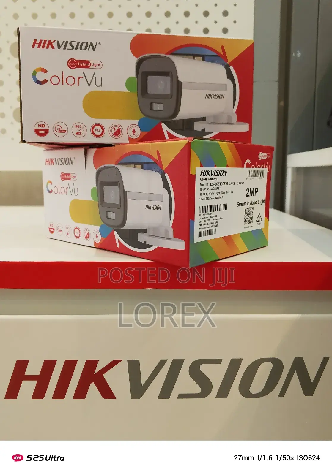 Hikvision 2mp Full Color Vu+Audio Ds-2ce10dfot-LPFS