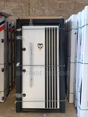 White Security Door ( )