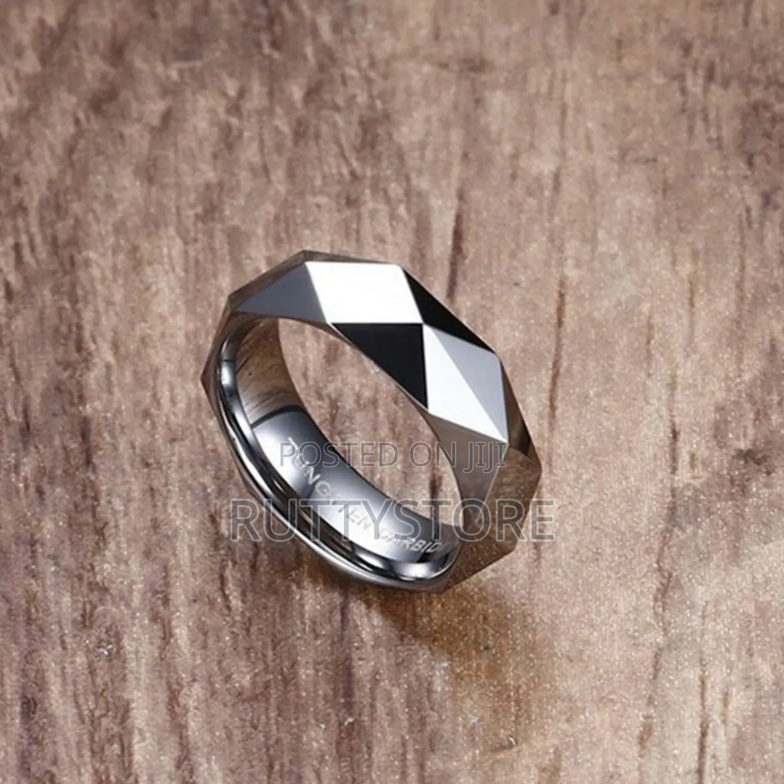 Tungsten Carbide Geometric Ring