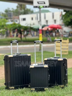3set Luxury Aluminum Zipless Luggages in Unique Design