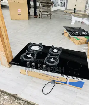 Well Built Kenwood 90cm 4 Gas + 2 Electric in Built Burner.