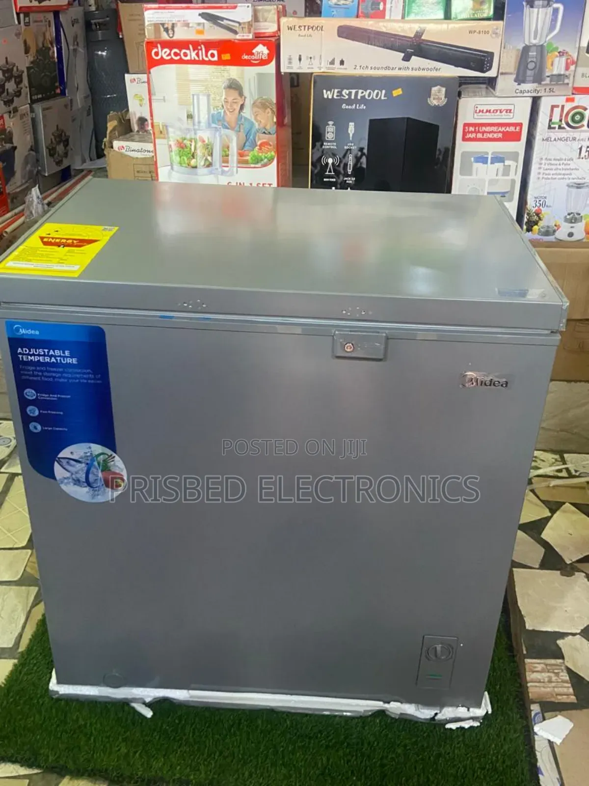 Midea Durable Chest Freezer 198 Litres