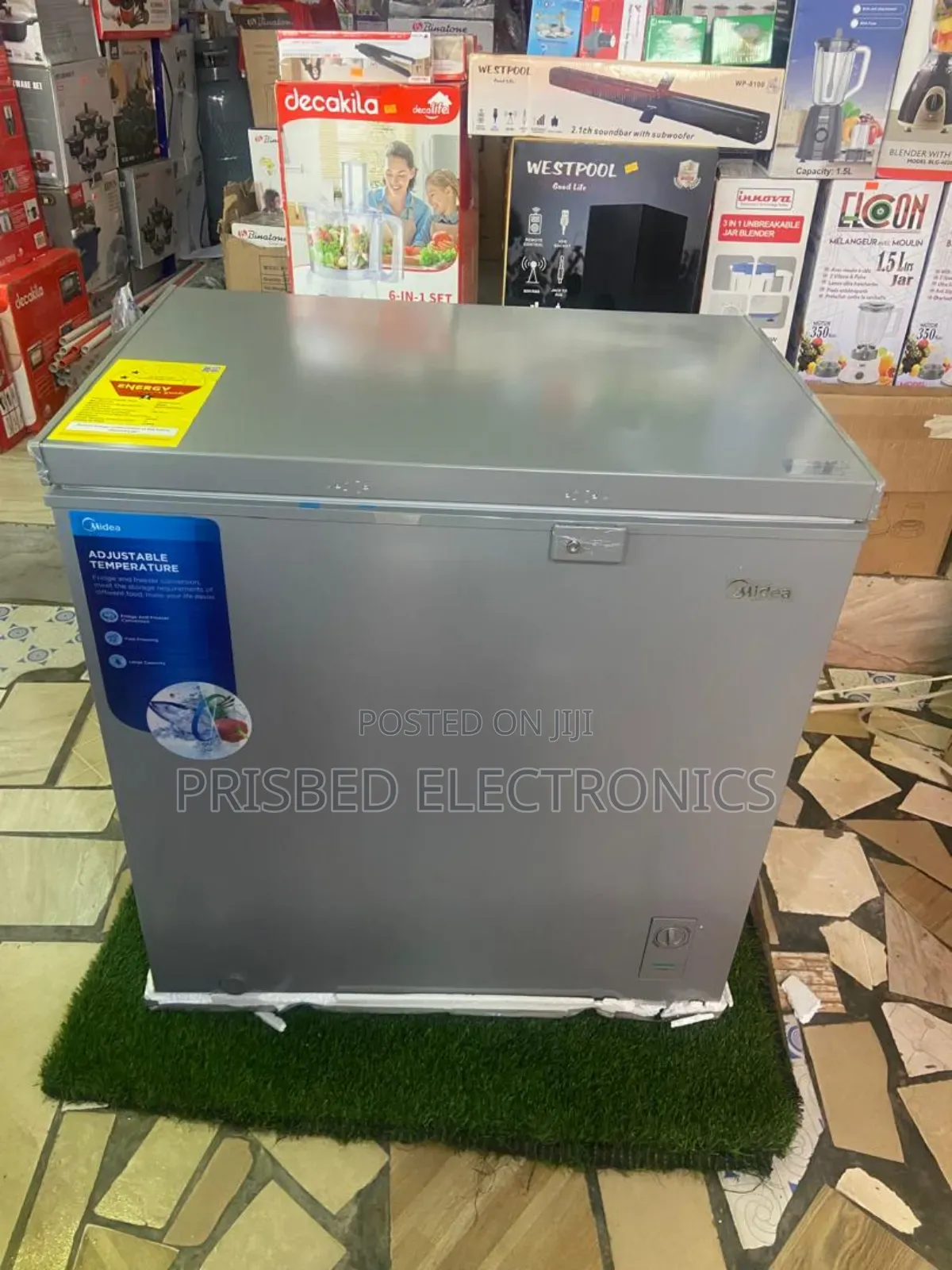 Midea Durable Chest Freezer 198 Litres