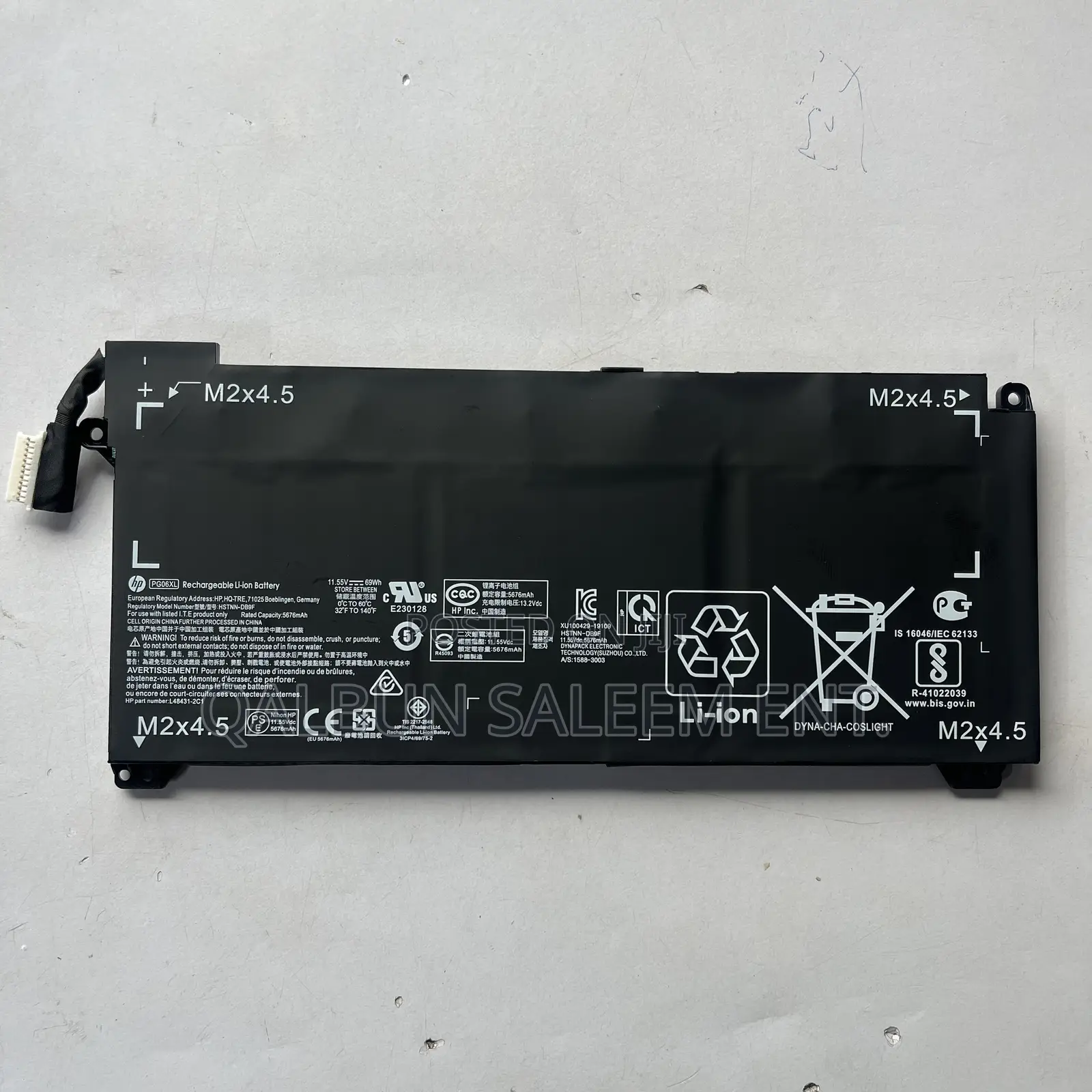 Hp Pg06xl Battery For Omen 15-dh1010ca 15-dh1019nr Dh1065cl