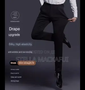 Executive Anti Wrinkle Trouser Size 36 Only