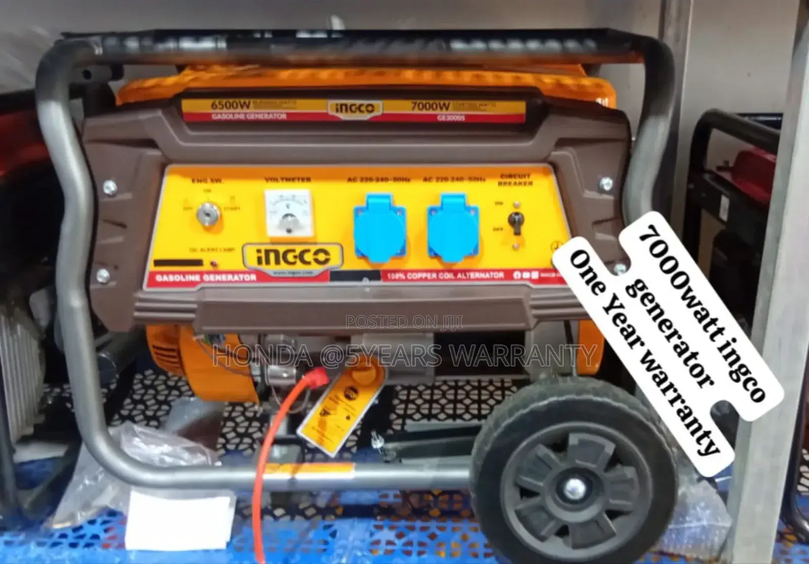 Extraordinary Generator Support Ingco Petrol 7.5kva 7000watt