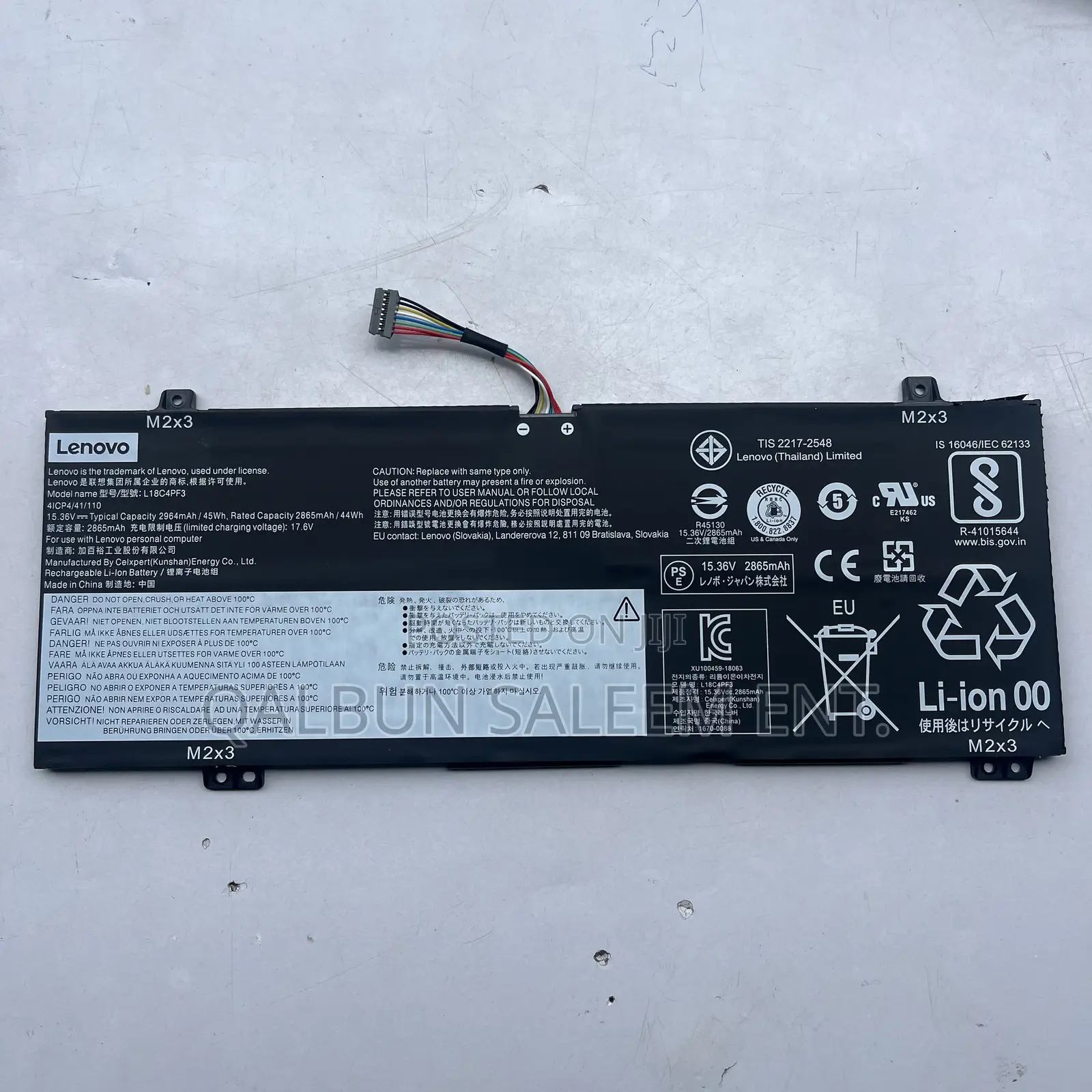 Lenovo L18c4pf3 Battery For Ideapad Flex-14iml Flex-14iwl