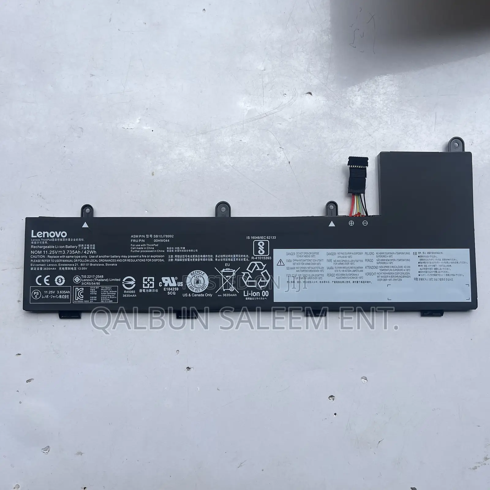 Lenovo 00hw044 Battery For Thinkpad Yoga 11e 3rd Gen 11e