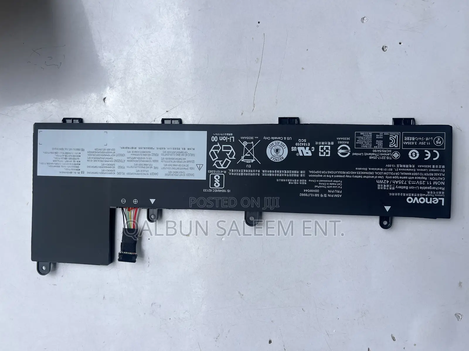 Lenovo 00hw044 Battery For Thinkpad Yoga 11e 3rd Gen 11e