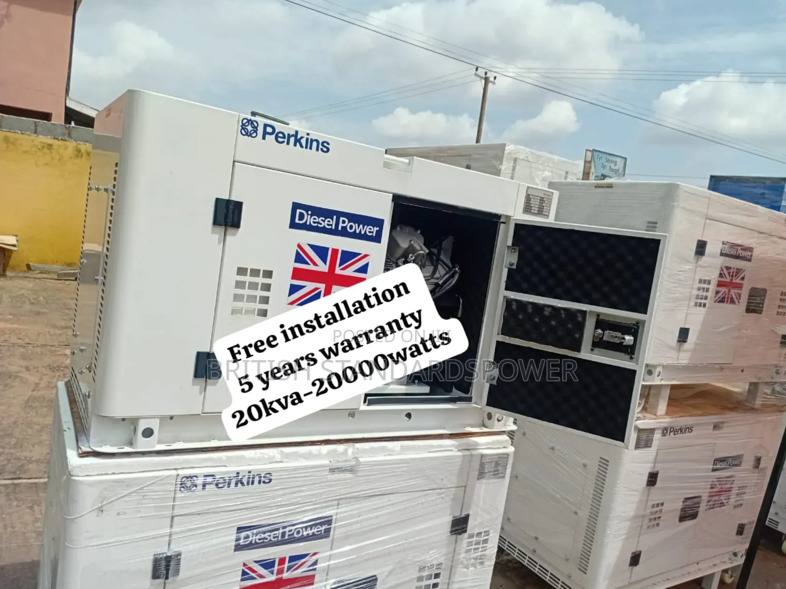 Optimised Productivity 20kva Diesel Generator