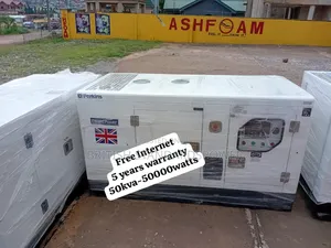 Copper Based Engine 50kva Silent Generator