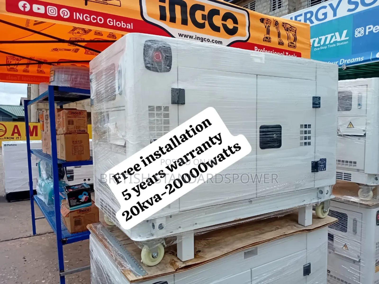 Faultless Stable 20kva Diesel Generator